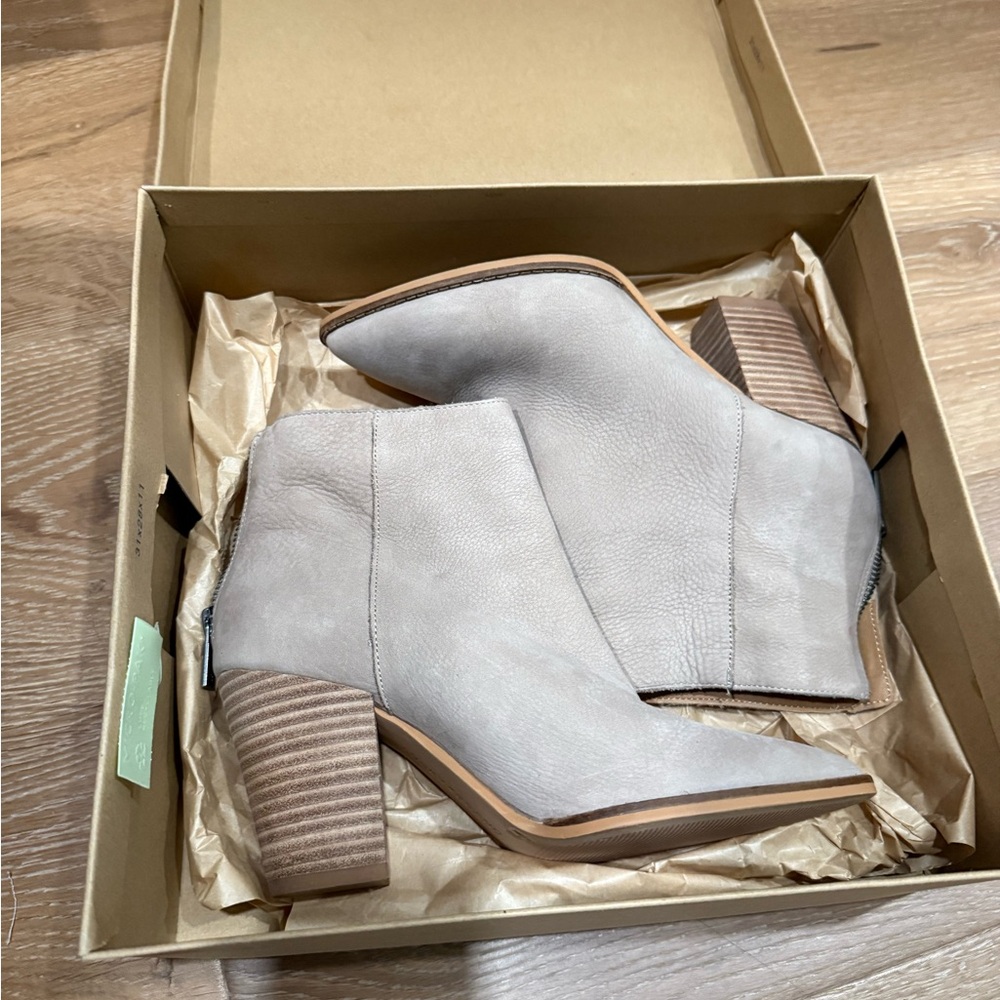 Lucky Brand Chinchilla Citadel Heeled Boots